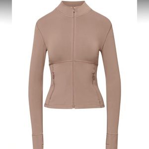 NWT, Aritzia, TNA Action Life Relay zip up (large, barely blush)